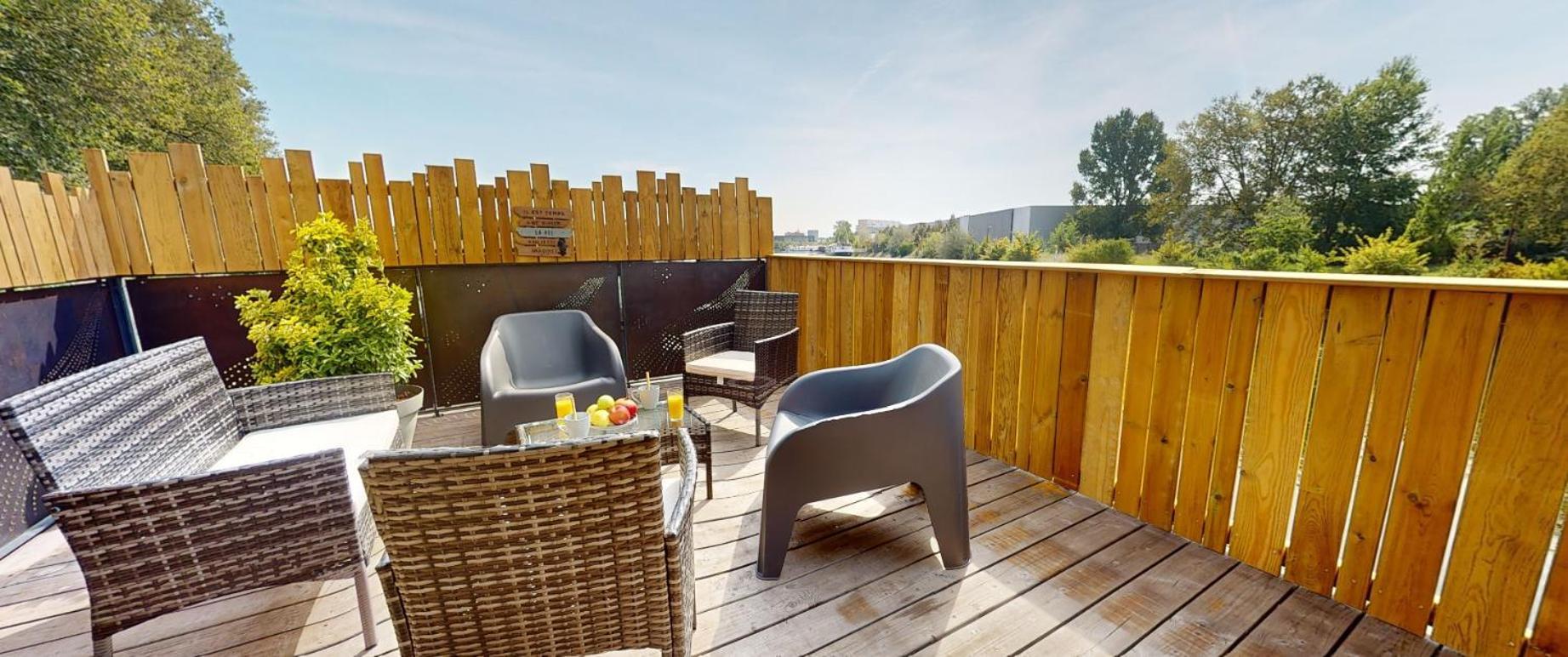 Appartamento La Peniche De Fabrice Avec Jacuzzi Privatif Strasburgo Esterno foto